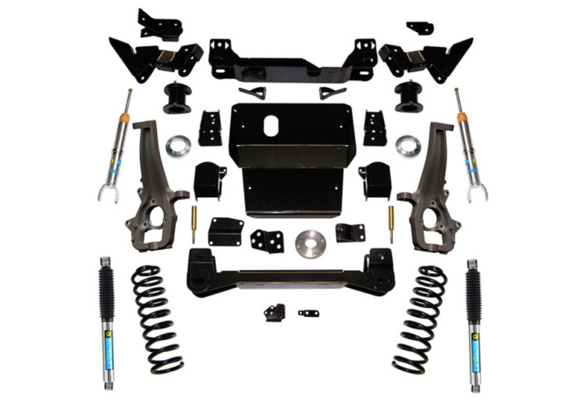 Picture of Superlift 12-18 Dodge RAM 1500 4WD 6in Lift Kit w/ Bilstein Front Struts & Rear Shocks
