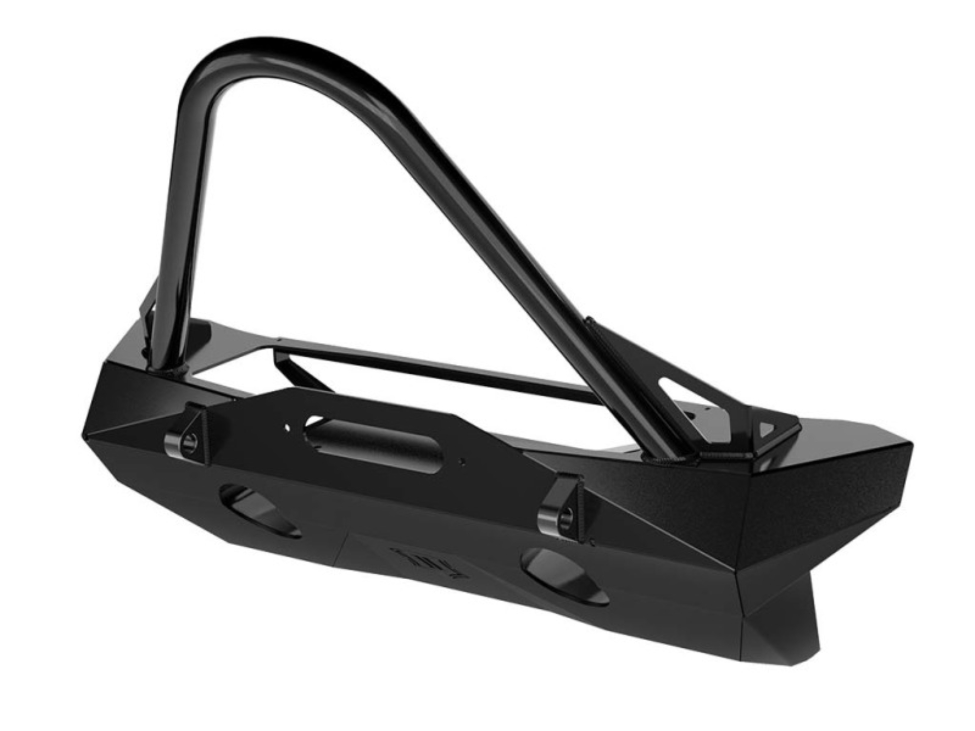 Picture of ICON 2018+ Jeep Wrangler JL / 2020+ Jeep Gladiator Pro Recessed Impact Front Bumper w/Stinger/Tabs