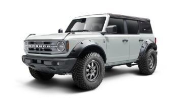 Picture of Bushwacker 2021+ Ford Bronco 4-Door Pocket Style Flares 4pc - Black