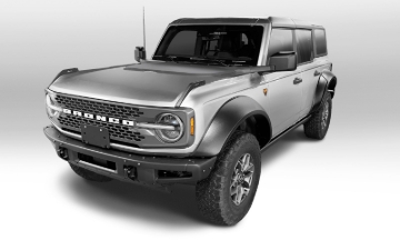 Picture of Bushwacker 2021+ Ford Bronco 4-Door Extend-A-Flares 4pc - Black