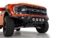 Picture of Addictive Desert Designs 2021+ Ford Raptor Bomber Front Bumper w/ 4 Rigid 360 6in Light Mounts
