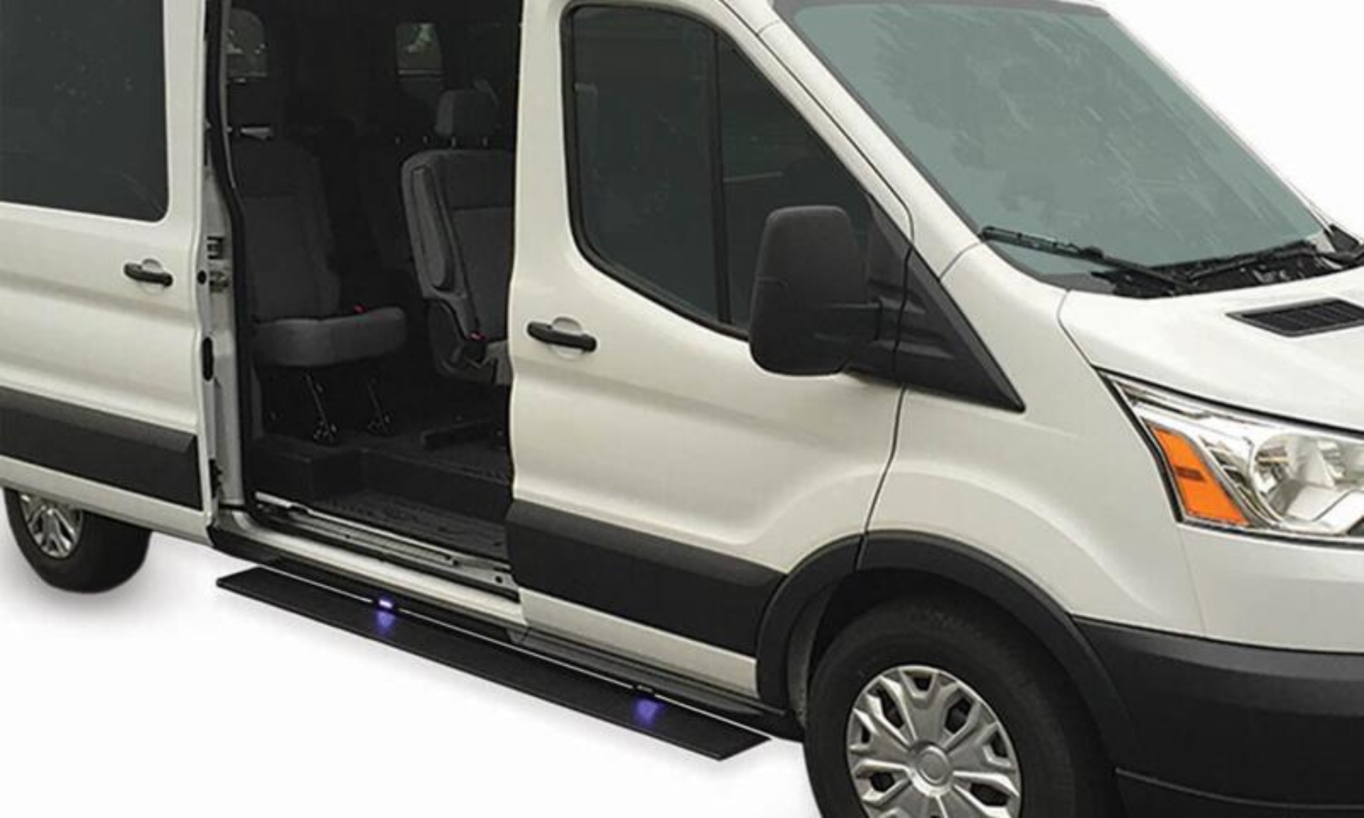 Picture of AMP Research 19-21 Mercedes Sprinter Van PowerStep - Black