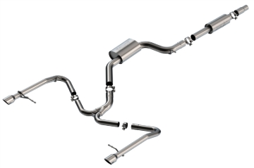 Picture of Borla 19-21 VW GLI 2.0L S-Type 3.5in x 5.5in Tip Cat-Back Exhaust