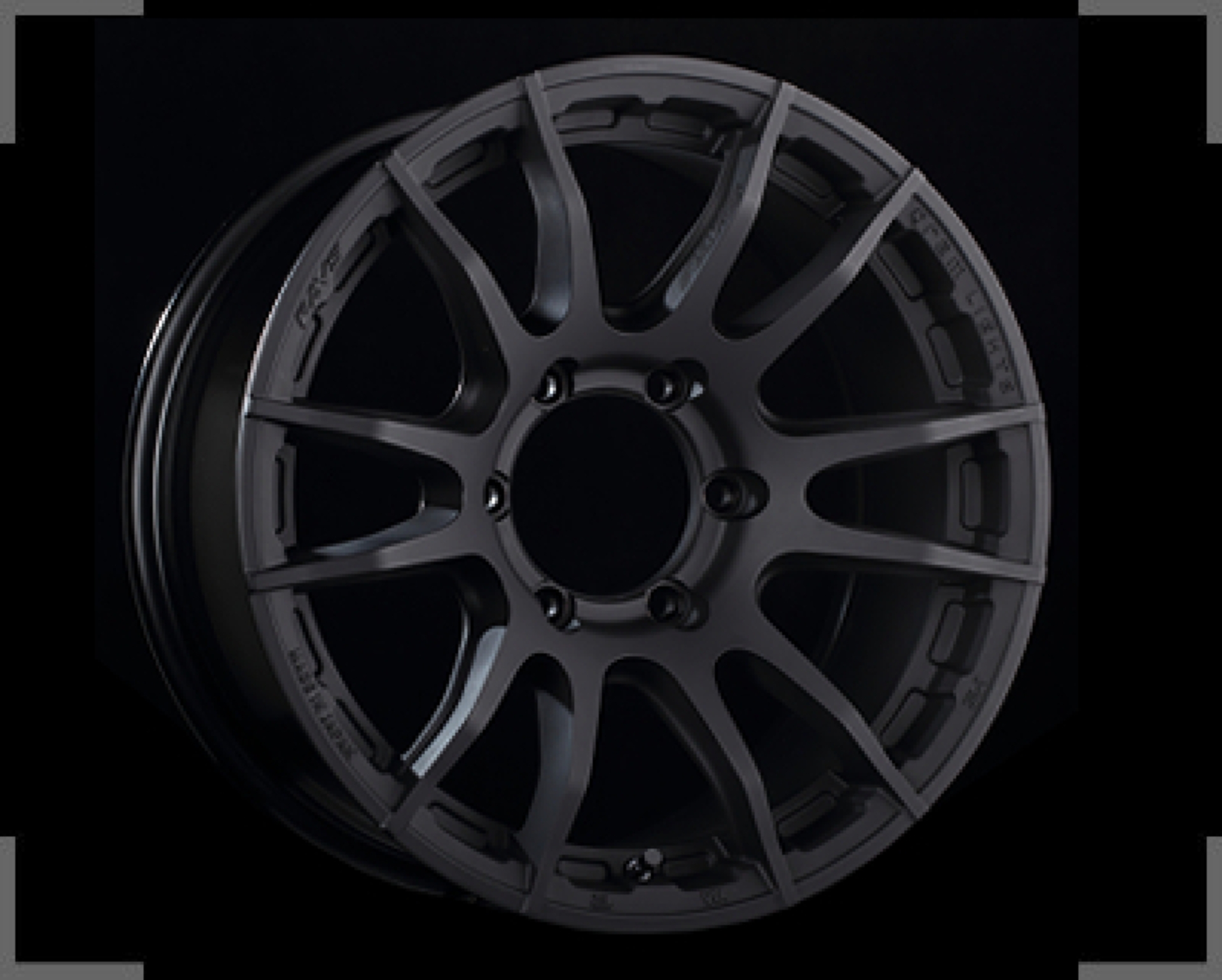 Picture of Gram Lights 57XR-X 17x8 +00 6x139 Black Graphite Wheel