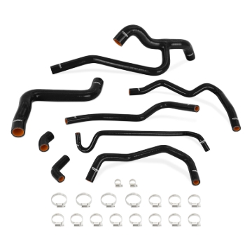 Picture of Mishimoto 05-10 Mustang V6 Silicone Radiator & Heater Hose Kit - Black