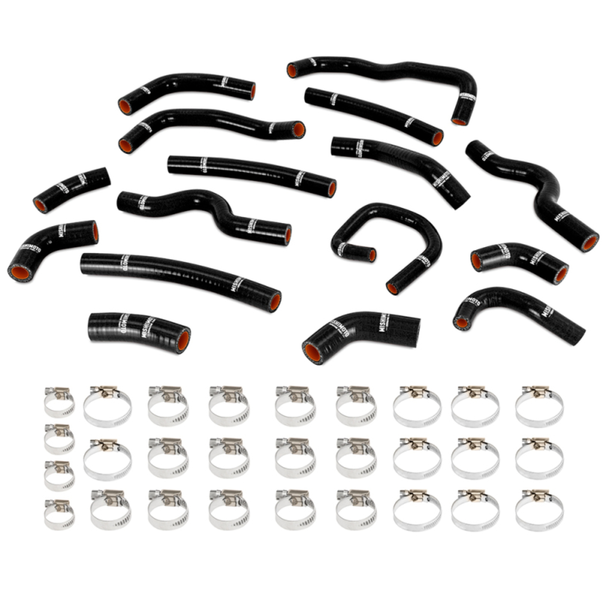 Picture of Mishimoto MM Silicone Hose-Radiator Radiator Hoses - MMHOSE-LCR-99HHBK