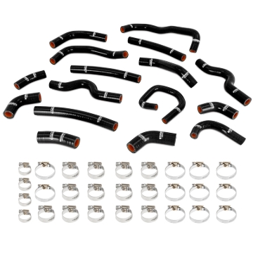 Picture of Mishimoto 98-07 Land Cruiser 4.5L I6 Silicone Radiator Hose Kit - Black