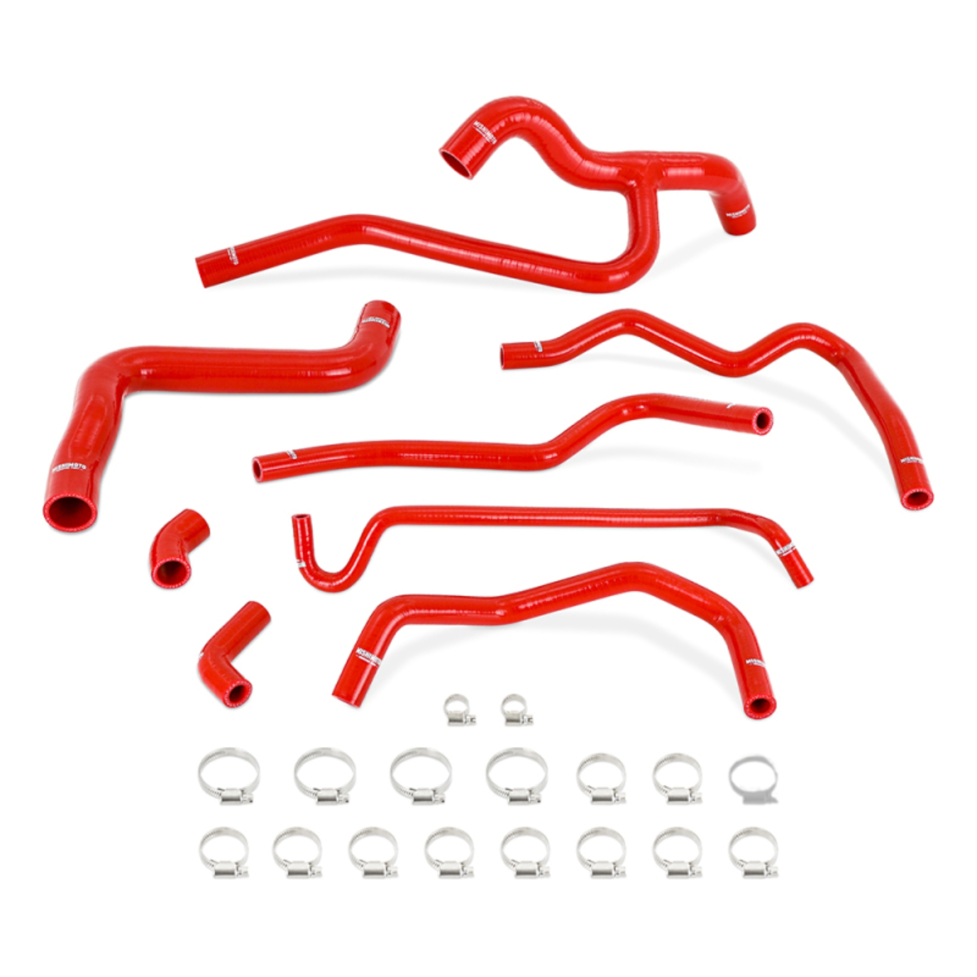 Picture of Mishimoto MM Silicone Hose-Radiator Radiator Hoses - MMHOSE-MUS40-05RD
