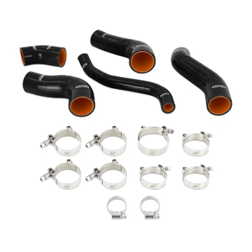 Picture of Mishimoto 13-17 Hyundai Veloster Turbo Silicone Intercooler Hose Kit - Black