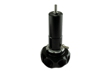 Picture of Turbosmart Fuel Pressure Regulator 12 Pro M 5 Port Mechanical Pump Suit -12AN - Black