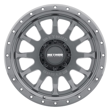 Picture of Method MR605 NV 20x10 -24mm Offset 8x6.5 121.3mm CB Gloss Titanium Wheel