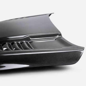 Picture of Anderson Composites 2021 Dodge RAM TRX Carbon Fiber Hood - OE Style