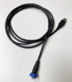 Picture of Rywire Water Resistant Threaded Mini USB Comms Cable for PDM12 & PDM30 Units