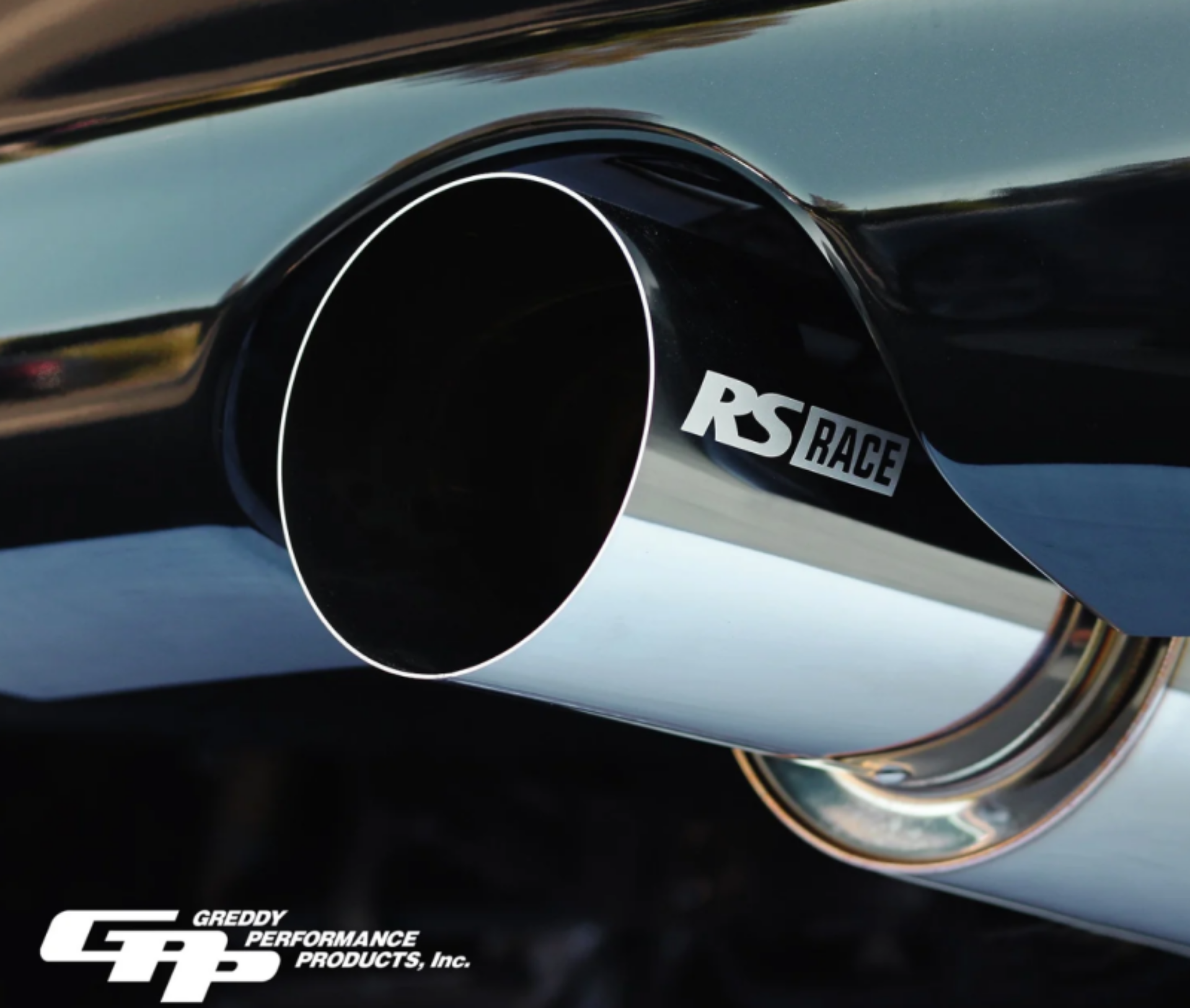 Picture of GReddy SS Tip 115mm Diameter 185mm Length (for Revolution RS/RS-TI/RS-Race)