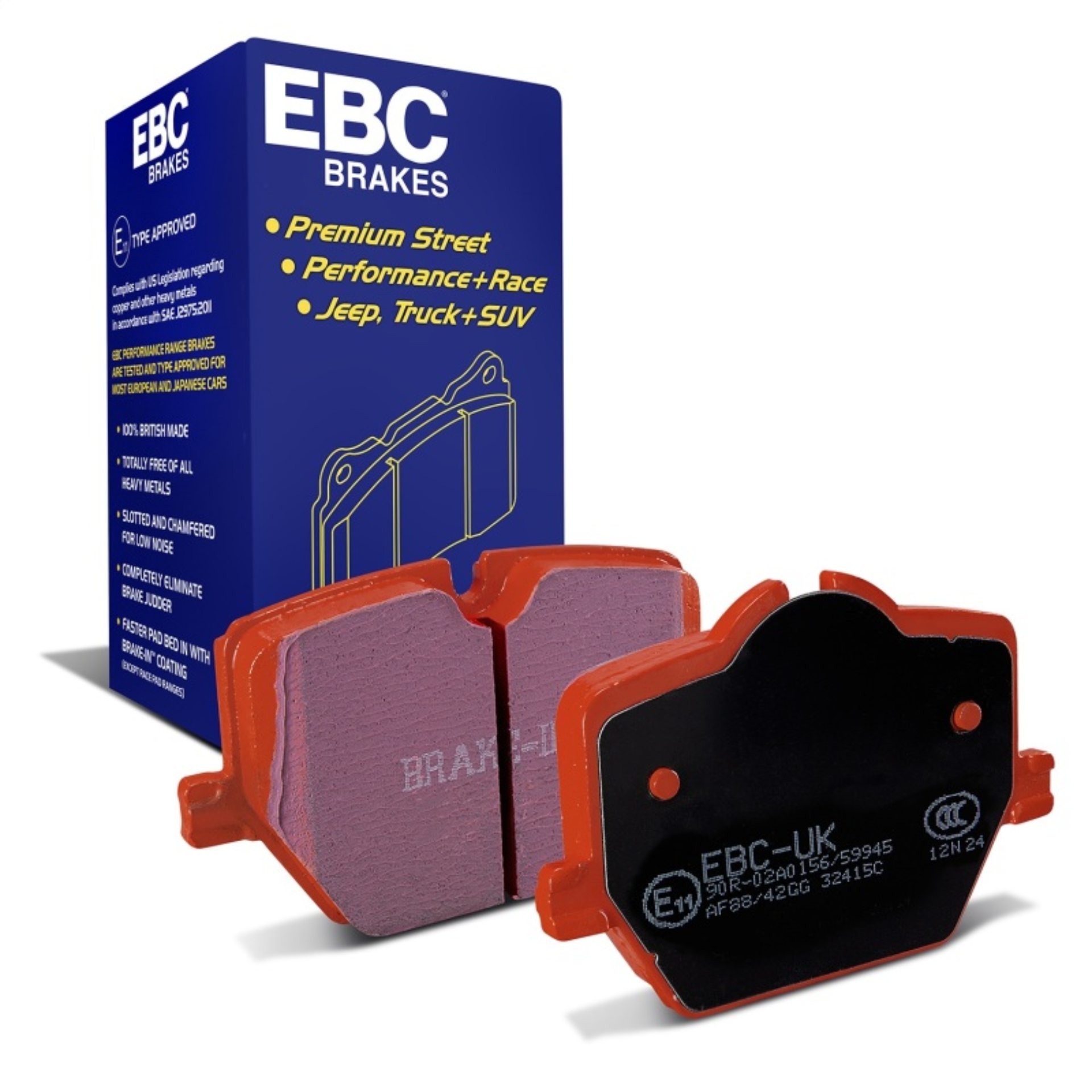 Picture of EBC Redstuff Brake Pad Sets - DP32415C