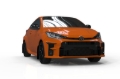 Picture of Rally Armor 20-26 Toyota GR Yaris Black Mud Flap w/Grey Logo