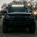 Picture of Rigid Industries 2021 Ford Bronco Roof Rack Light Kit (Incl. SR spot/flood Combo Bar)