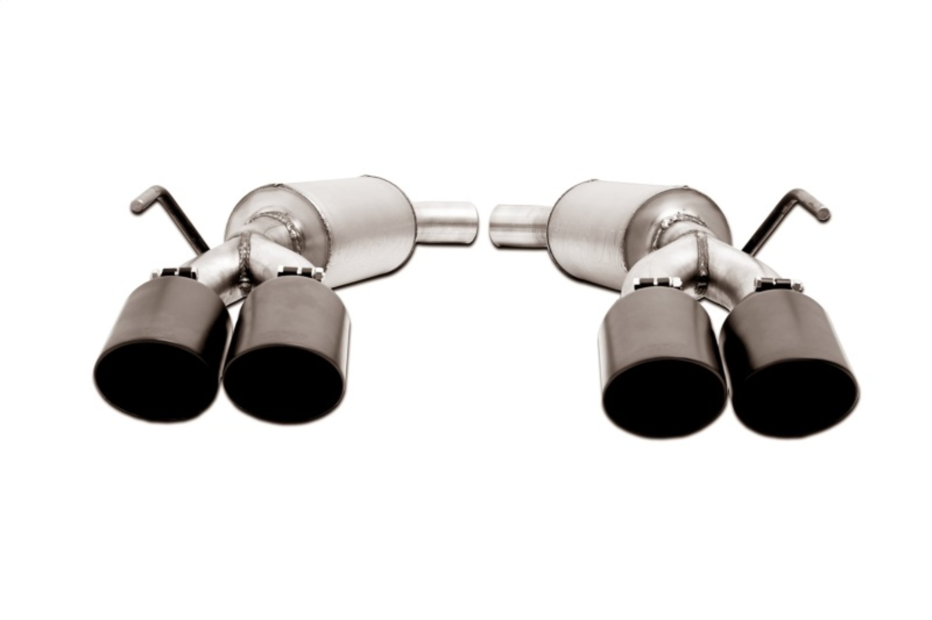 Picture of Gibson 20-23 Ford Explorer ST / Lincoln Aviator 3.0L 2.25in Axle-Back Dual Exhaust - Black Elite