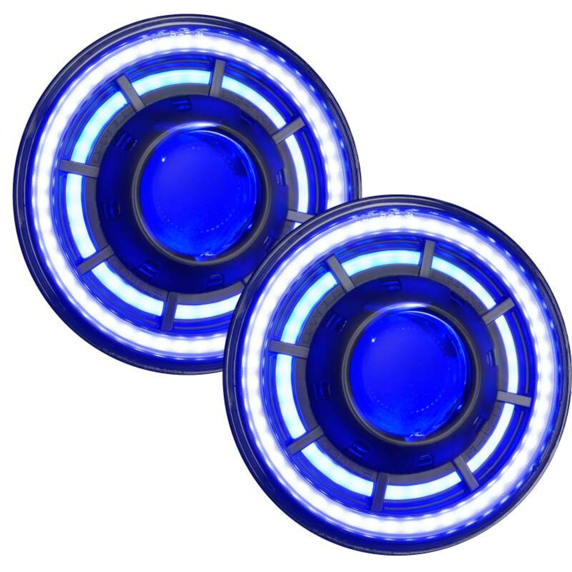 Picture of ORACLE Lighting 0718 Jeep Wrangler JK Oculus 7in ColorSHIFT Bi-LED Projector Headlights