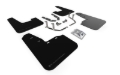 Picture of Rally Armor 18-23 Ford Fiesta ST MK8 Black UR Mud Flap w/Dark Grey Logo