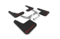 Picture of Rally Armor 19-25 Ford Focus ST MK4 Black UR Mud Flap w/Red Logo