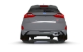 Picture of Rally Armor 18-23 Ford Fiesta ST MK8 Black UR Mud Flap w/Dark Grey Logo