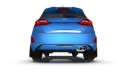 Picture of Rally Armor 18-23 Ford Fiesta ST MK8 Black UR Mud Flap w/Blue Logo