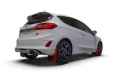 Picture of Rally Armor 18-23 Ford Fiesta ST MK8 Red UR Mud Flap w/White Logo