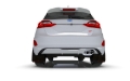Picture of Rally Armor 18-23 Ford Fiesta ST MK8 Red UR Mud Flap w/Black Logo