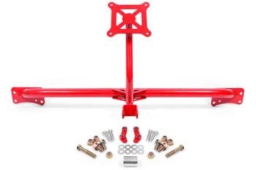 Picture of BMR 2015-2019 Ford Mustang Bolt-On Parachute Mount - Red