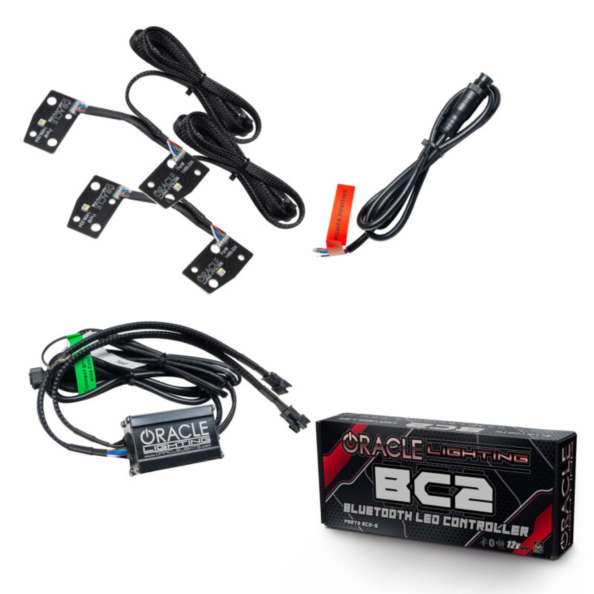 Picture of Oracle 2021 Ford Bronco DRL Upgrade w/ Halo Kit - ColorSHIFT w/ BC1 Controller
