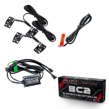 Picture of Oracle 2021 Ford Bronco DRL Upgrade w/ Halo Kit - ColorSHIFT w/ BC1 Controller