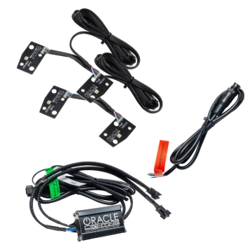Picture of Oracle 2021 Ford Bronco DRL Upgrade w/ Halo Kit - ColorSHIFT w/ No Controller