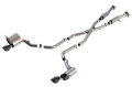 Picture of Borla 15-21 Jeep Grand Cherokee SRT 6.4L V8 AWD ATAK Cat-Back Exhaust System - Black Tips T-304SS