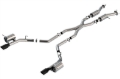 Picture of Borla 2021+ Dodge Durango SRT Hellcat 6.2L V8 AWD S-Type Cat-Back Exhaust System - Black Chrome Tips