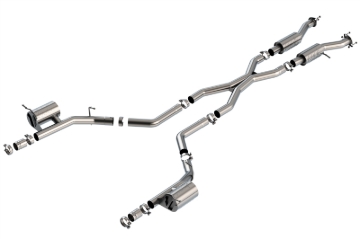 Picture of Borla 2021+ Dodge Durango SRT Hellcat 6.2L V8 AWD ATAK Cat-Back Exhaust System - Factory Tips