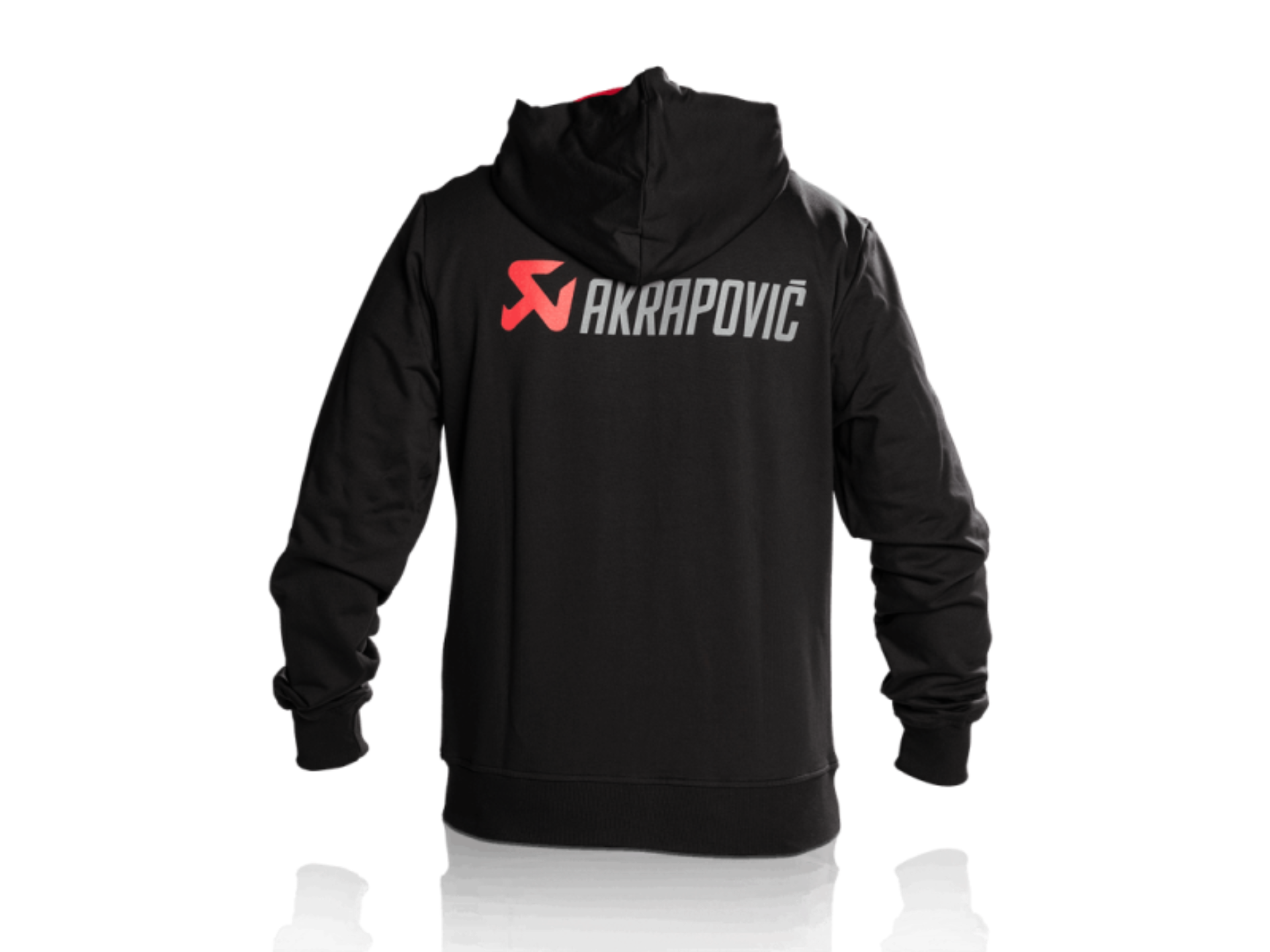 Picture of Akrapovic Mens Akrapovic Logo Black Hoodie - S