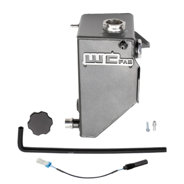 Picture of Wehrli 20-24 Chevrolet-GMC 6.6L L5P Duramax OEM Placement Coolant Tank Kit - Sparkle Copper