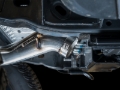 Picture of AWE Tuning 2021+ Ford Bronco 0FG Dual Rear Exit Exhaust w/Diamond Black Tips & Bash Guard