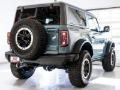Picture of AWE Tuning 2021+ Ford Bronco 0FG Dual Rear Exit Exhaust w/Chrome Silver Tips & Bash Guard