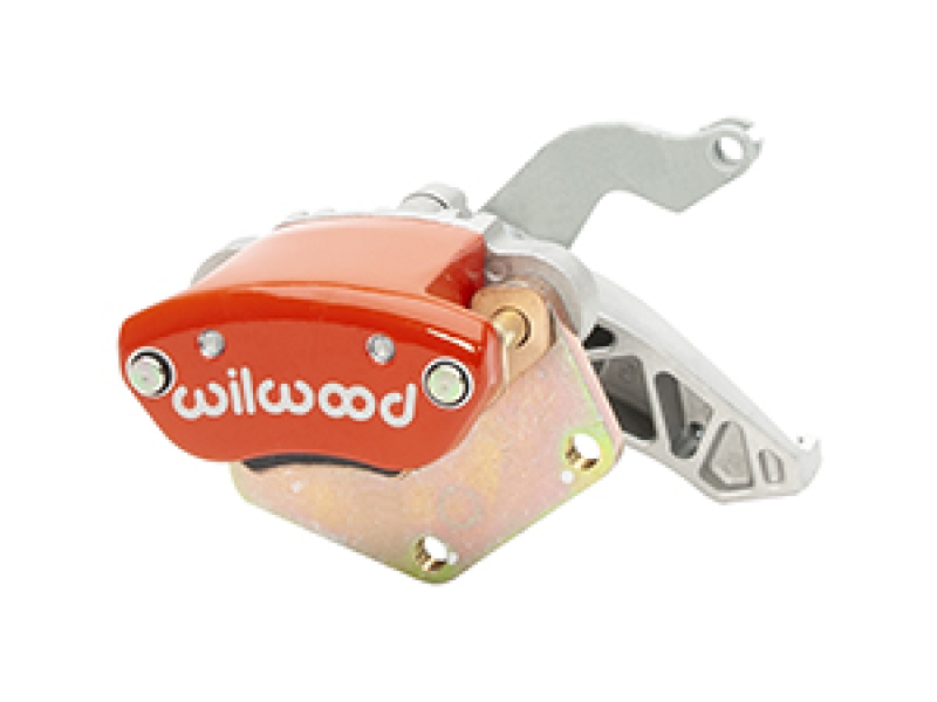 Picture of Wilwood Caliper-MC4 Mechanical Parking Brake-R/H - Red 2.00 MT 1.19in Piston .81in Disc