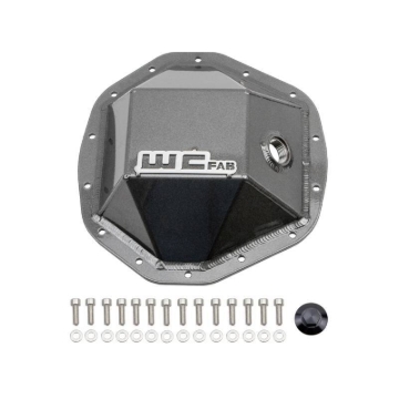 Picture of Wehrli 20-24 GM Duramax - 19-23 Ram HD Rear Differential Cover - Grey