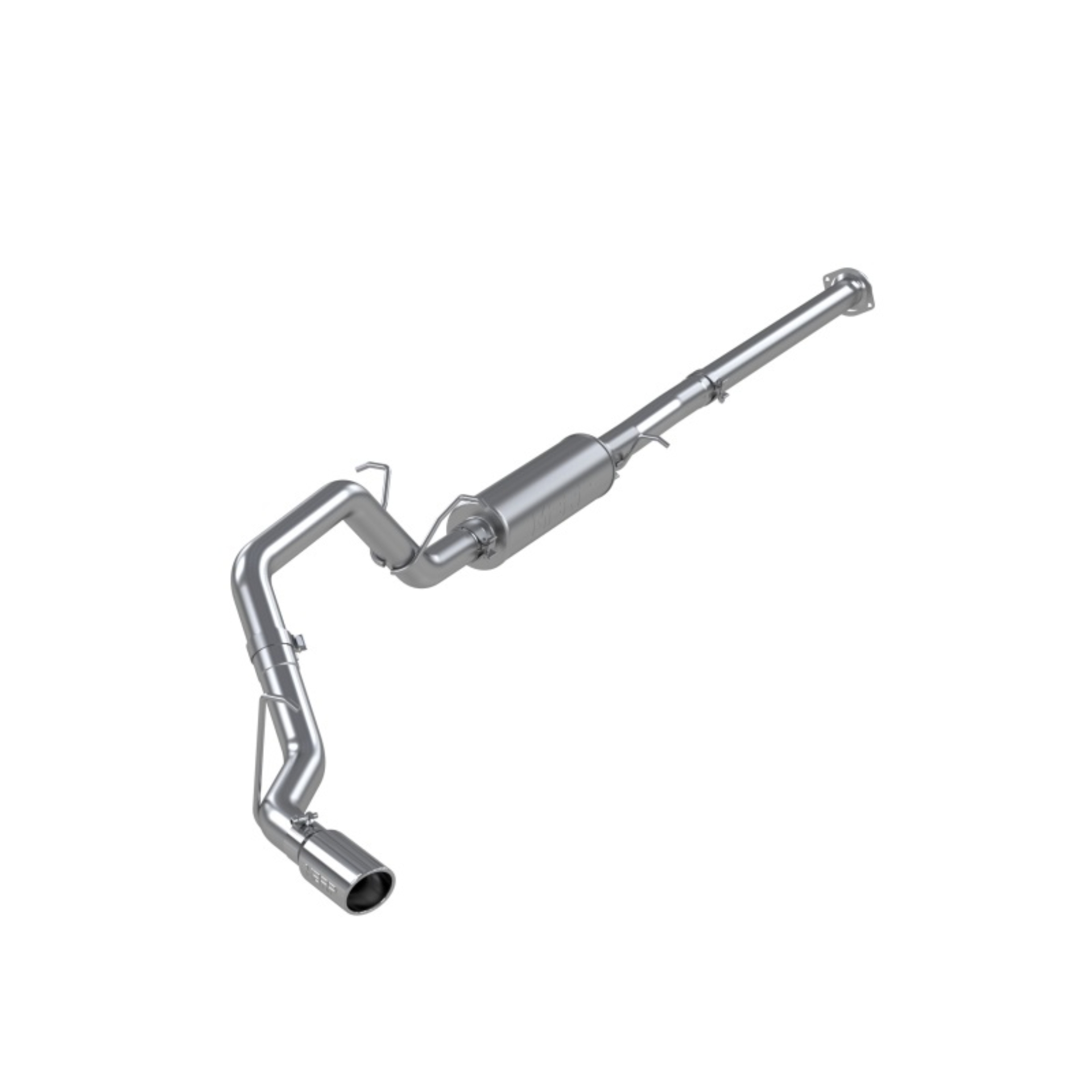 Picture of MBRP 19-21 Dodge RAM 1500 (Crew Cab & Quad Cab) 3in. Single Side Catback Exhaust - Aluminized Steel
