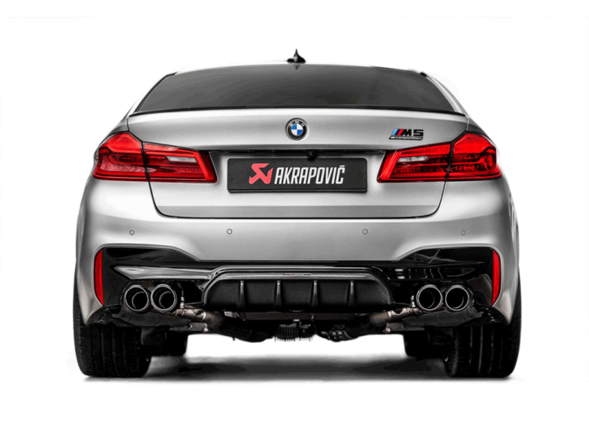 Picture of Akrapovic BMW M5/M5 Competition (F90) Slip-On Line (Titanium) (Req. Tips)