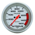 Picture of Autometer Ultra-Lite 2-5/8in 1600PSI Nitrous Pressure Gage
