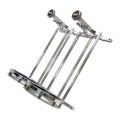 Picture of Nitrous Express Stand up Dual Billet Bottle Bracket for 10lb Bottle (Flat Mount)
