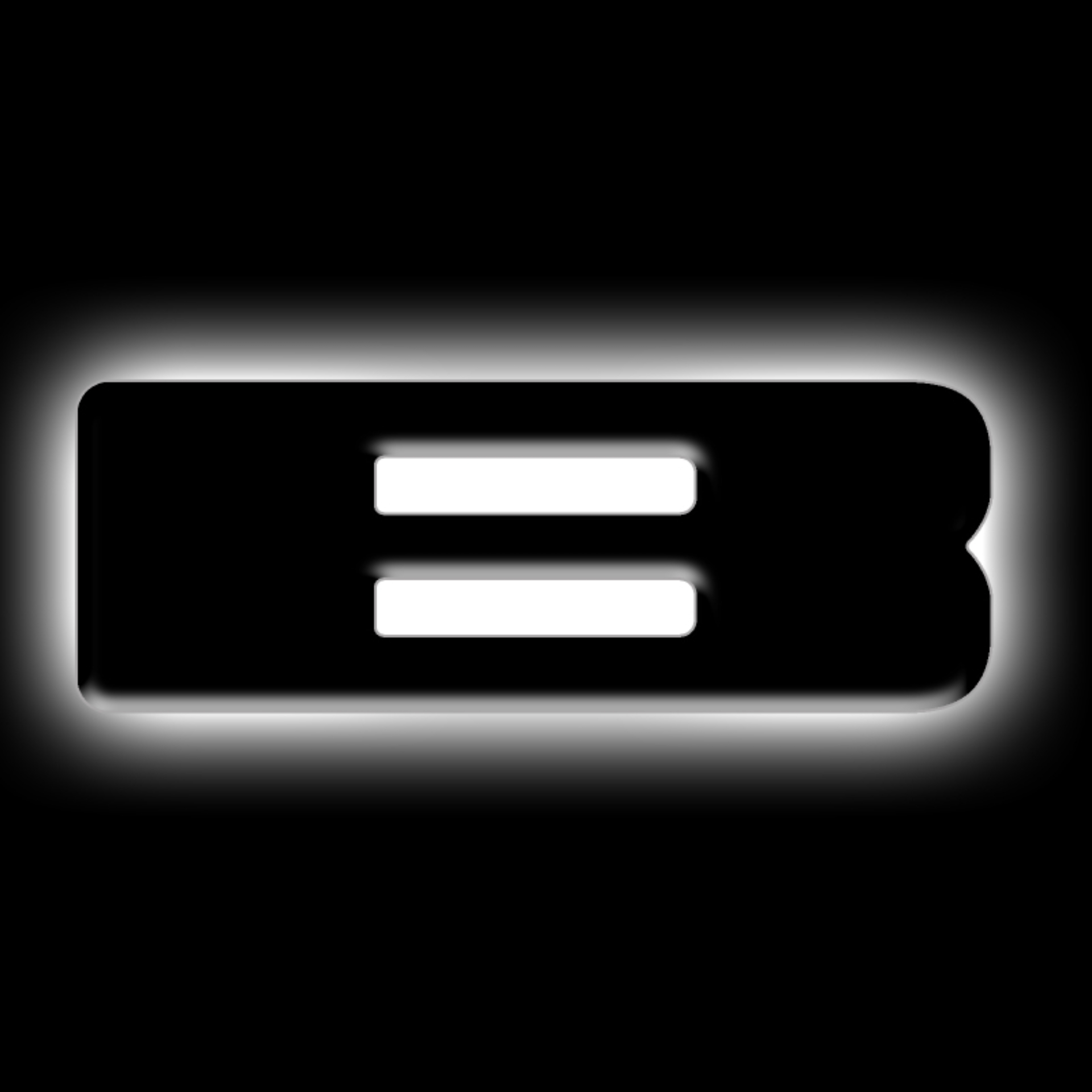 Picture of ORACLE Lighting Universal Illuminated LED Letter Badges - Matte Blk Surface Finish - B