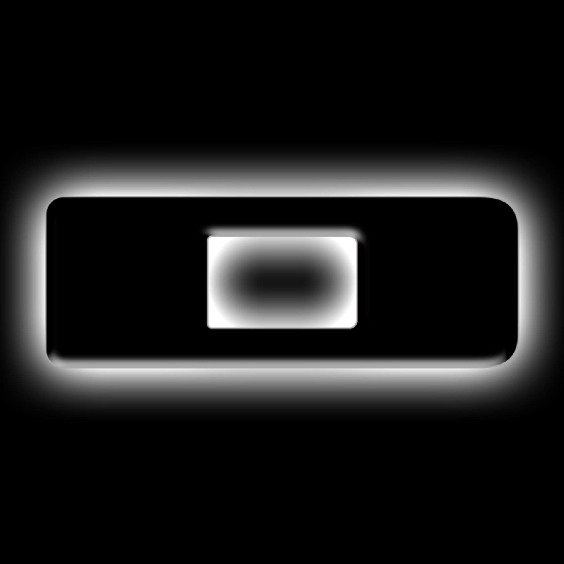 Picture of ORACLE Lighting Universal Illuminated LED Letter Badges - Matte Blk Surface Finish - D