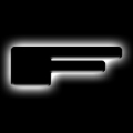 Picture of ORACLE Lighting Universal Illuminated LED Letter Badges - Matte Blk Surface Finish - F