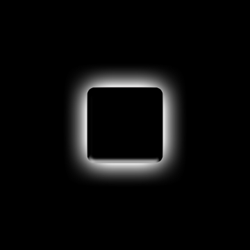 Picture of ORACLE Lighting Universal Illuminated LED Letter Badges - Matte Blk Surface Finish - I